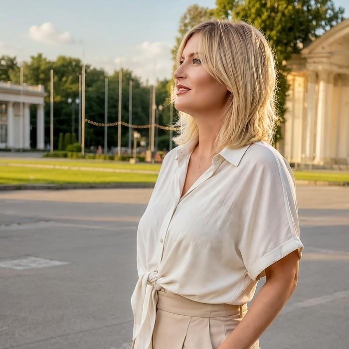 Nice girlfriend Natalia, 50 yrs.old from Kyiv, Ukraine